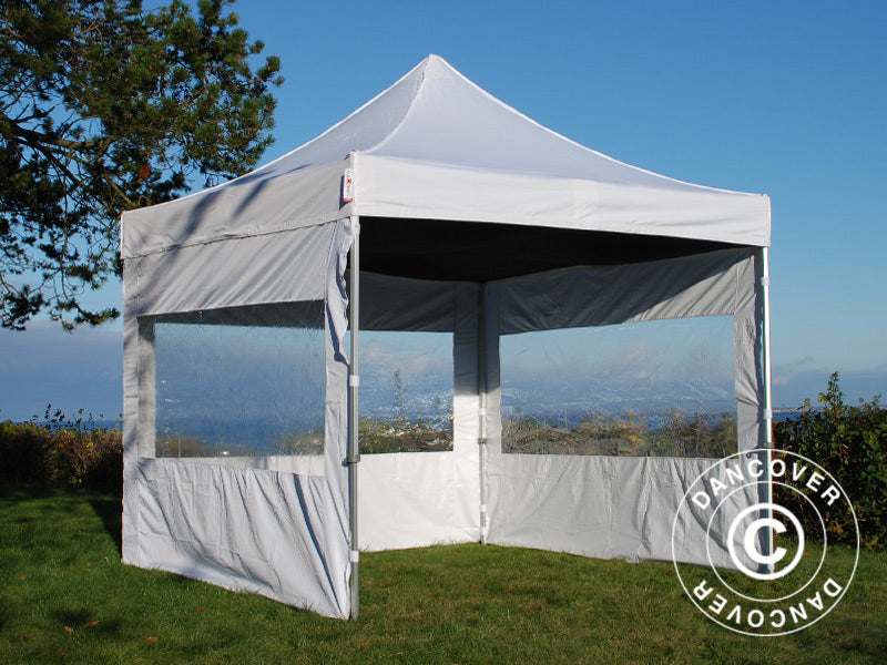 FleXtents takdrapering, Svart, til 4x4m Quick-up telt