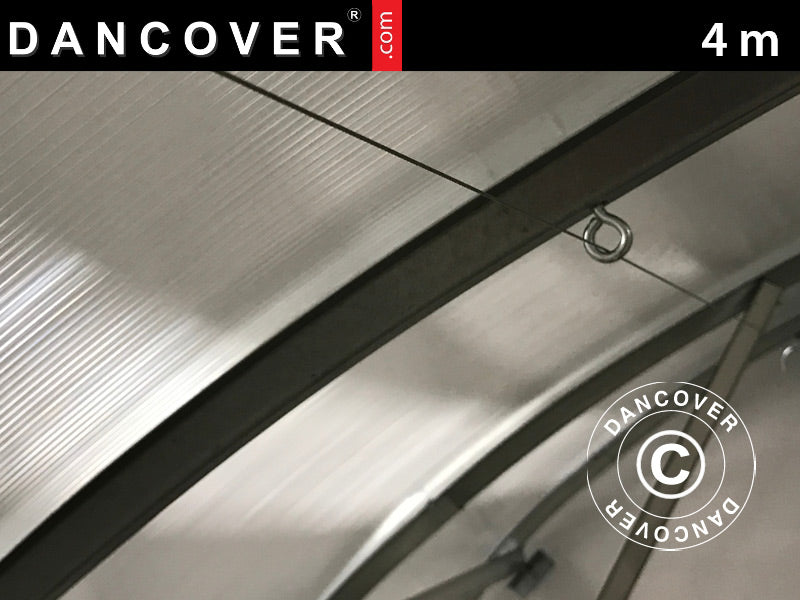 Opphengsett til 4m drivhus, 8m