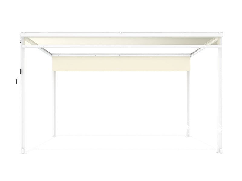 Sideveggskjerm til pergola paviljongen San Fernando, 3m,  Beige