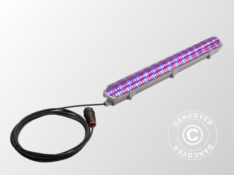 LED plantelys 0,65m, Grå