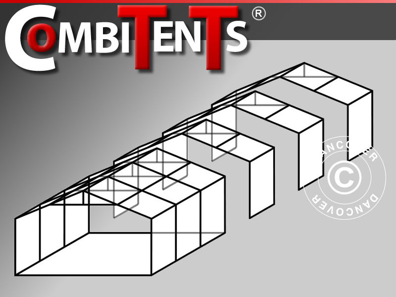 2 m utvidelse av telt CombiTents® SEMI PRO (6m serien)