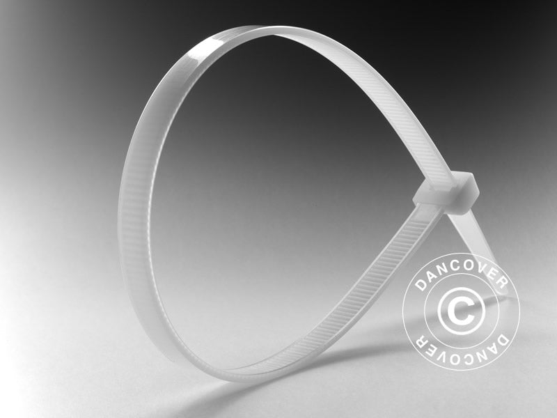 Kabelbånd 34cm, 100 stk.