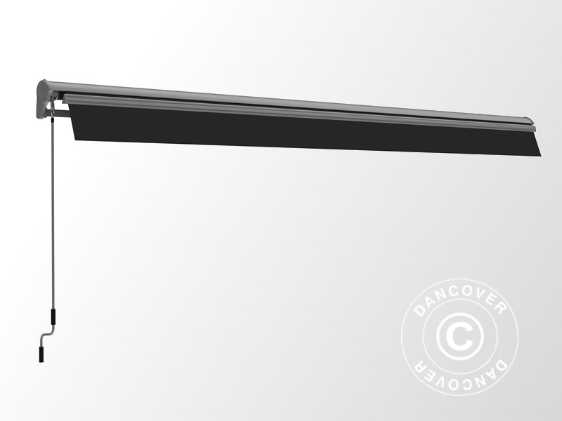 Awning 2,95x2,5m w/Remote Control Grey/Grey+UKAdap