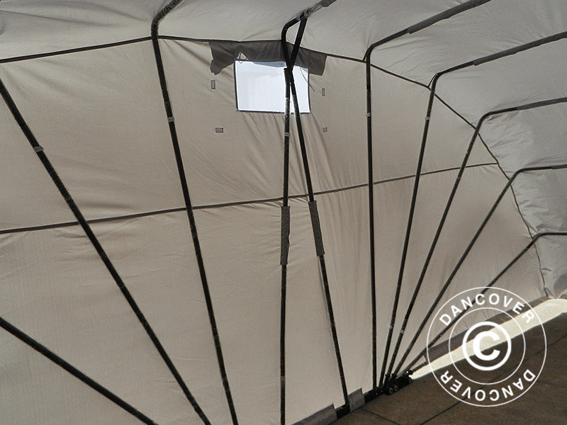 Foldegarasje (Bil), 2,8x6,24x2,3m, Grå