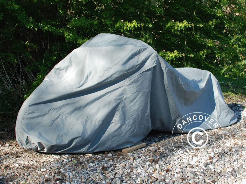 Overtrekk til motorsykkel, Grå