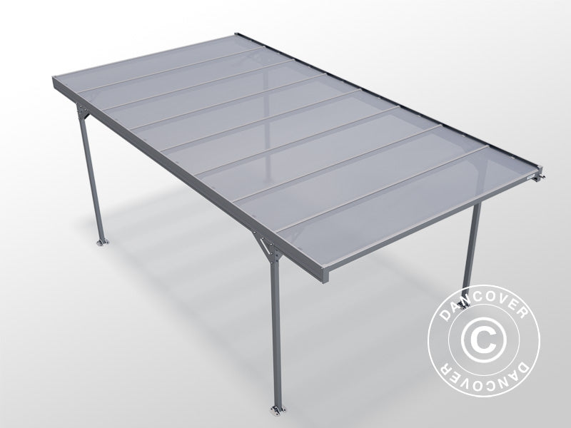Carport XL, Alize 16, 3,09x5,79x2,27m, Antrasitt