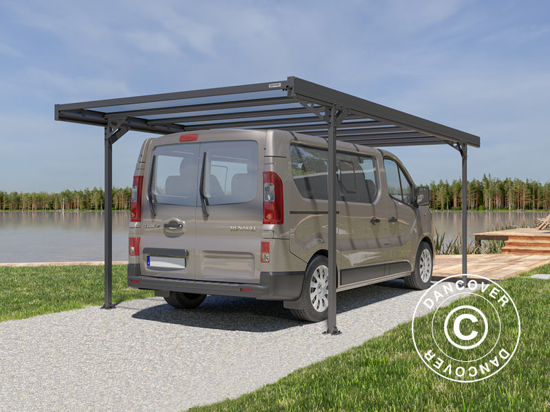 Carport XL, Alize 16, 3,09x5,79x2,27m, Antrasitt