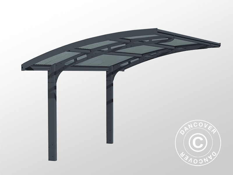 Carport Arizona, 2,89x4,95m, Palram/Canopia, Grå