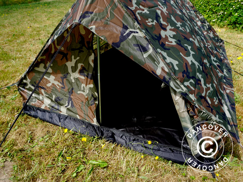 Kamuflasjetelt Woodland MINI PACK, 2 personer