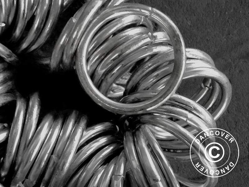 Utvidelse til dyreinnhegning, 1,5x1,22m, 2 stk., Sølv