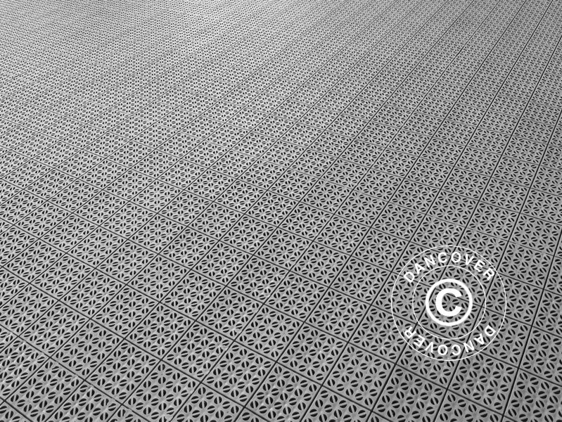 Plastik gulv, Basic, Multiplate, Grå, 72,57 m²