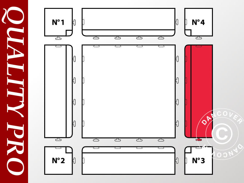 Gulv Kant del Høyre, Antrasitt