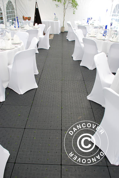 Plastgulv PRO 80 m²,  Antrasitt