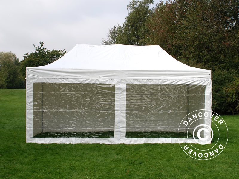 Quick-up telt FleXtents Xtreme 50 Heavy Duty 3x6m Hvit, inkl. 6 sider