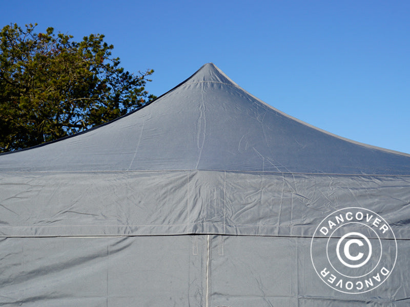 Quick-up telt FleXtents PRO 3x6m Grå, inkl. 6 sider