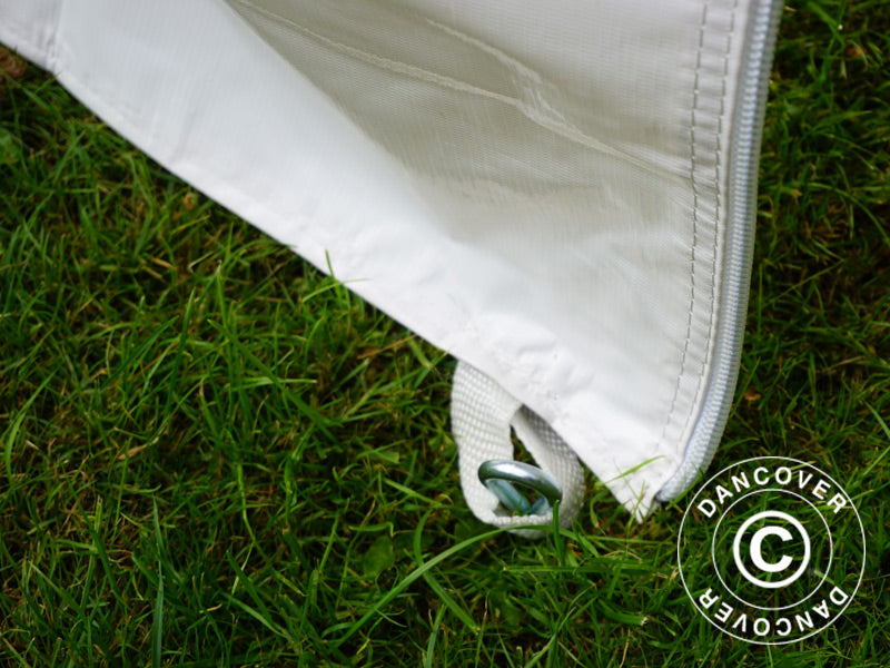 Quick-up telt FleXtents Xtreme 50 Heavy Duty 4x6m Hvit, inkl. 8 sider