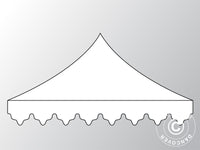 Takduk "Morocco" for Quick-up telt FleXtents 3x6m, Hvit