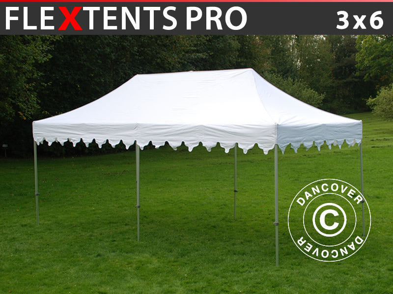 Quick-up telt FleXtents PRO "Morocco" 3x6m Hvit