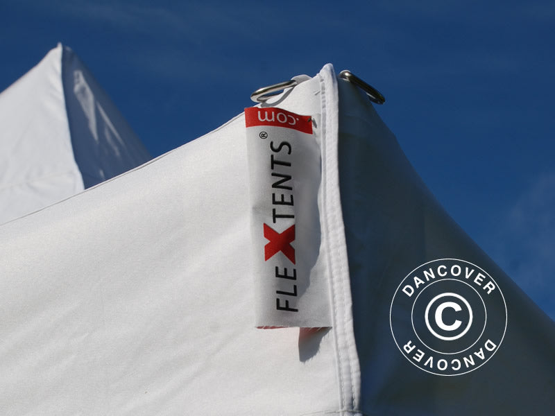 Quick-up telt FleXtents PRO Peak Pagoda 3x6m Hvit