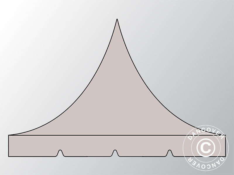 Takduk for Quick-up telt FleXtents PRO Pagoda 3x6m, Latte