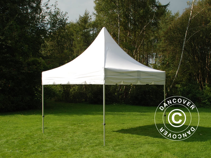 Quick-up telt FleXtents PRO Peak Pagoda 4x4m Hvit