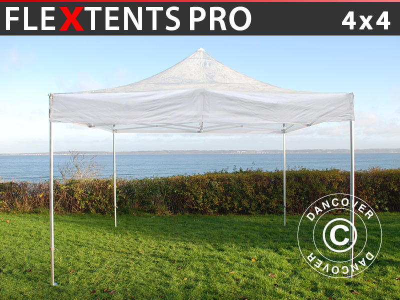 Quick-up telt FleXtents PRO 4x4m Transparent