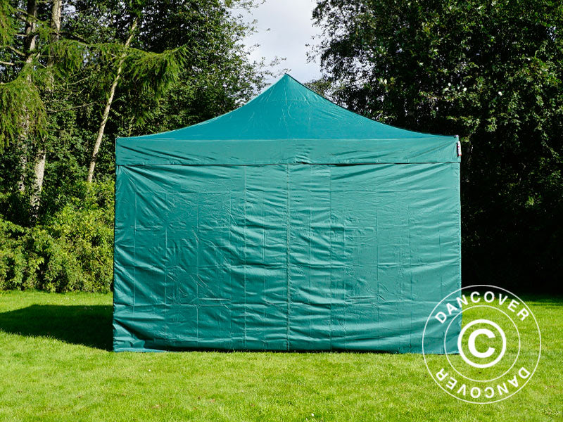 Quick-up telt FleXtents Xtreme 50 4x4m Grønn, med 4 sider