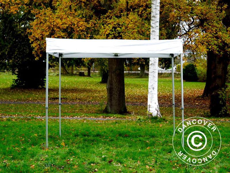 Quick-up telt FleXtents® Xtreme 50 Exhibition 3x3m Hvit, Flammehemmende