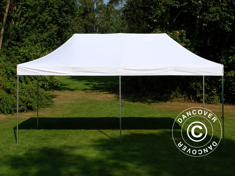 Quick-up telt FleXtents PRO 3x6m Hvit, Flammehemmende
