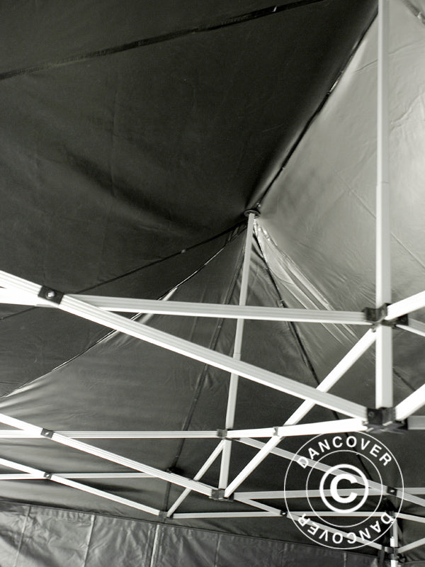 Quick-up telt FleXtents PRO 3x6m Svart, Flammehemmende
