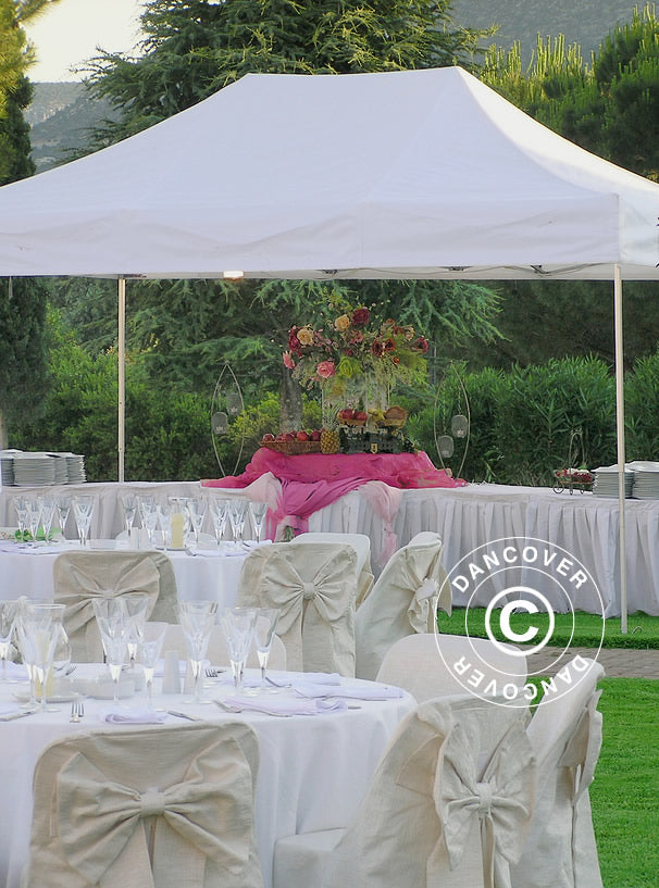 Quick-up telt FleXtents PRO 4x6m Hvit, Flammehemmende