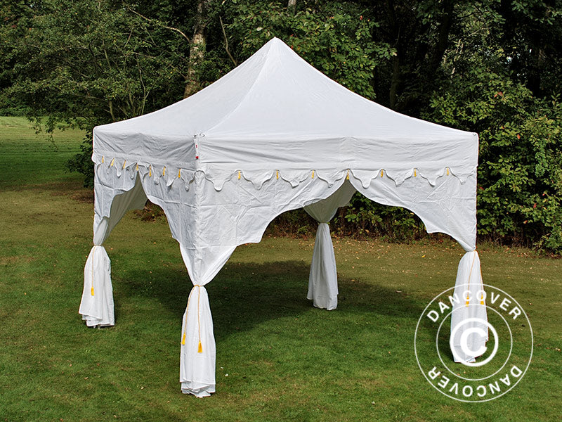 Quick-up telt FleXtents PRO "Raj" 3x3m Hvit/Gull