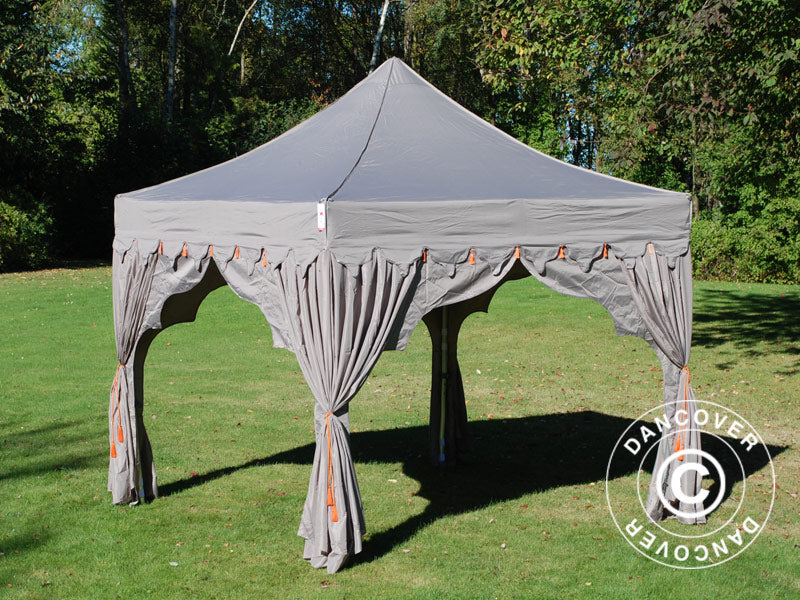 Quick-up telt FleXtents PRO "Raj" 3x3m Latte/Oransje