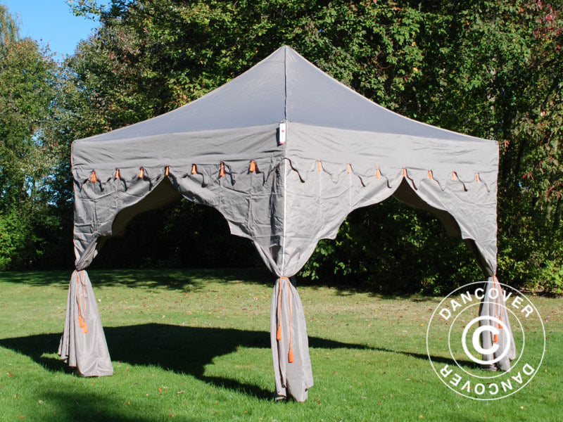 Quick-up telt FleXtents PRO "Raj" 3x3m Latte/Oransje