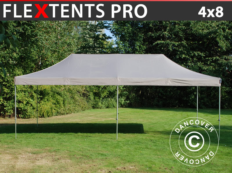 Quick-up telt FleXtents PRO 4x8m Latte