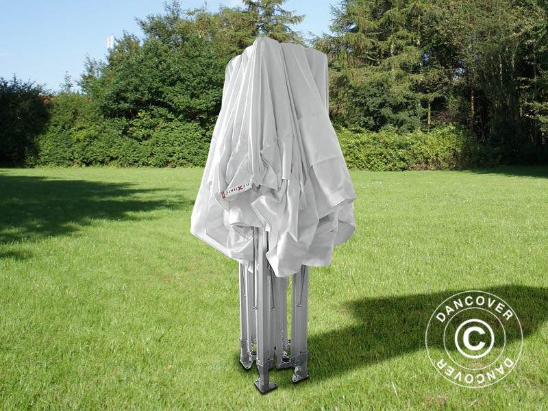 Quick-up telt FleXtents Pagoda Xtreme 50 4x4m / (5x5m) Hvit, inkl. 4 sider