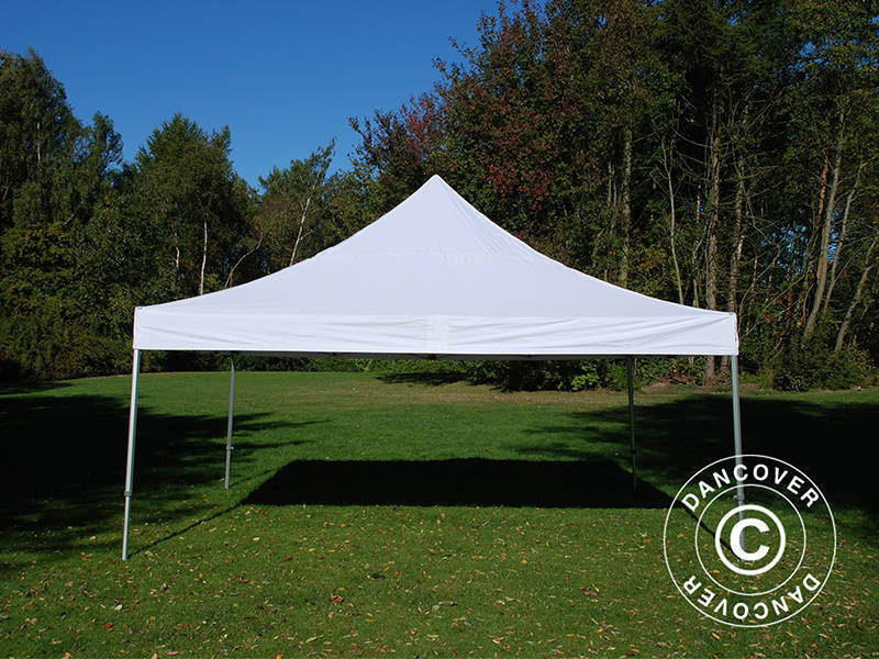 Quick-up telt FleXtents Xtreme 50 5x5m Hvit, inkl. 4 sider