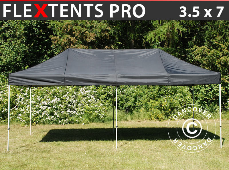 Quick-up telt FleXtents PRO 3,5x7m Svart