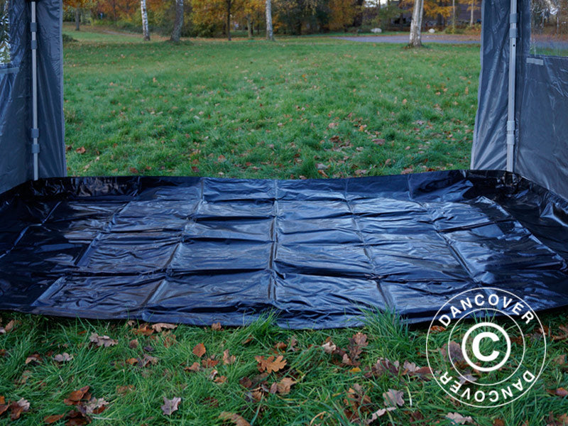 Quick-up telt FleXtents PRO Trapezo 3x3m Grå, inkl. 4 sider