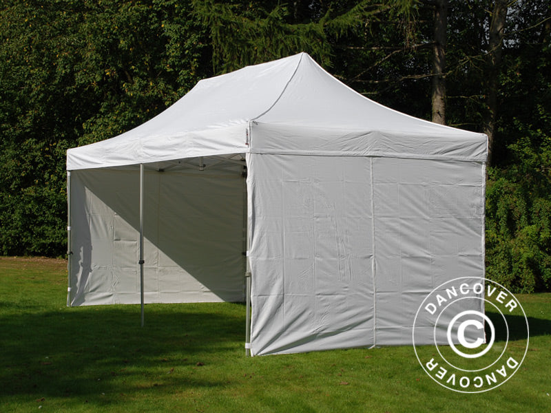 Quick-up telt FleXtents Xtreme 50 Vintage Style 3x6m Hvit, inkl. 6 sider