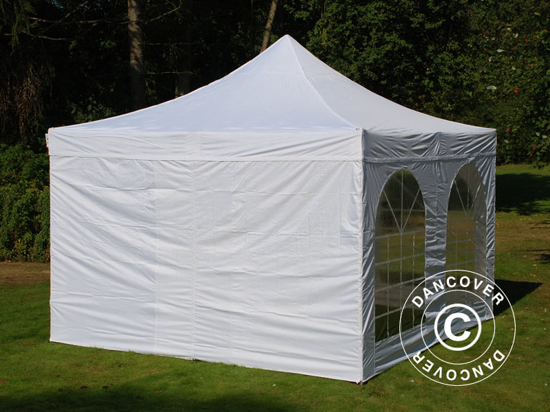 Quick-up telt FleXtents Xtreme 50 Vintage Style 4x4m Hvit, inkl. 4 sider