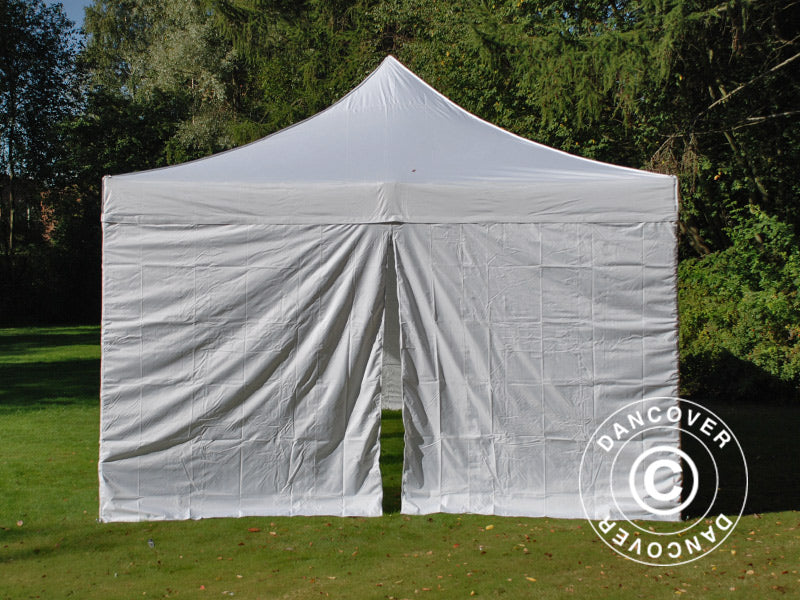 Quick-up telt FleXtents Xtreme 50 Vintage Style 4x8m Hvit, inkl. 6 sider
