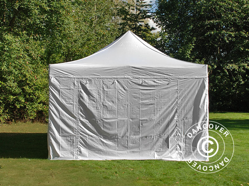 Quick-up telt FleXtents Xtreme 50 Vintage Style 4x8m Hvit, inkl. 6 sider