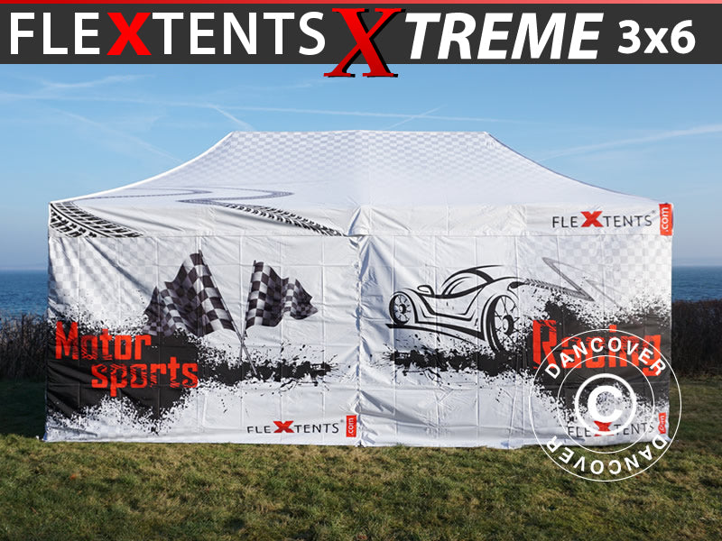 Quick-up telt FleXtents Xtreme 50 Racing 3x6m, begrenset utgave