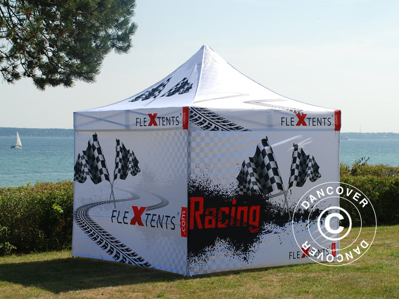 Quick-up telt FleXtents Xtreme 50 Racing 3x3m, begrenset utgave