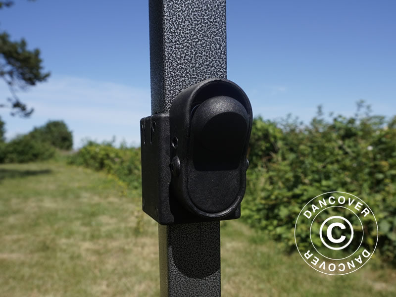 Quick-up telt FleXtents Basic v.3, 3x6m Svart