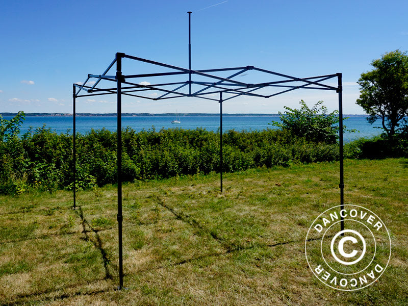 Quick-up telt FleXtents Basic v.3, 3x3m Svart