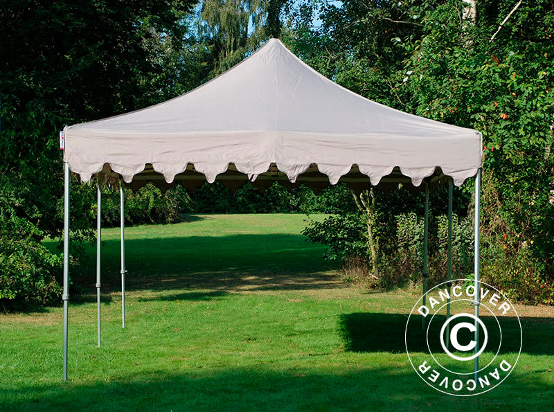 Quick-up telt FleXtents PRO Steel "Morocco" 4x8m Latte