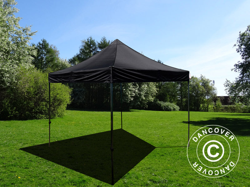 Quick-up telt FleXtents Basic v.3, 4x4m Svart