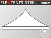 Takduk for Quick-up telt FleXtents Steel 4x6m, hvit